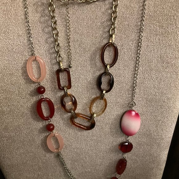 Cool vintage beaded necklace - Picture 1 of 1